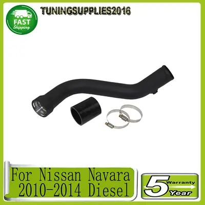 $79 • Buy Black Turbo Intercooler Hot Pipe Kit For 2011 2012 Nissan Navara D40 Late AUS