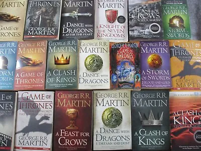 George R R Martin Novels Large Selection Combine Postage Complete The Collection • $9.99