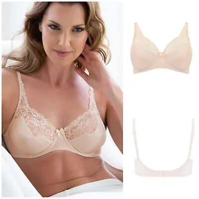 Charnos Superfit Bra 32D Everyday Full Cup Bra Charnos Lingerie Underwired Bra • £14.99