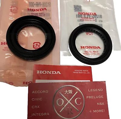 Genuine OEM Honda K-Series 6SPD Axle Seals 2PC Set RSX CIVIC SI 91206-PHR-003 • $32.10