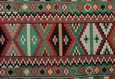 Navajo Indian Extra Thick Tapestry Fabric Curtain Upholstery Cushion Blanket Use • £2.99