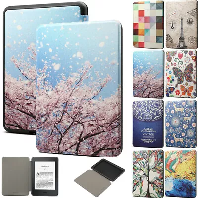 $14.49 • Buy For Amazon Kindle Paperwhite1 2 3 4 5/6/7/10th Painted Leather Smart Case Cover