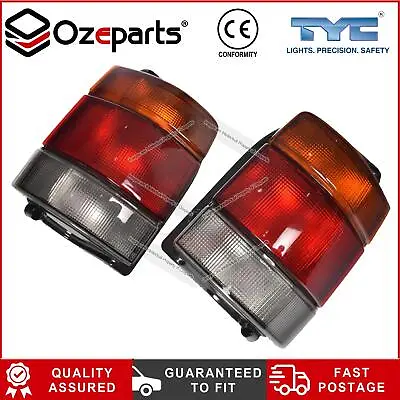 Pair LH+RH Tail Light (Smokey) For Holden Commodore VN VG VP VR VS Ute Wagon • $48.40