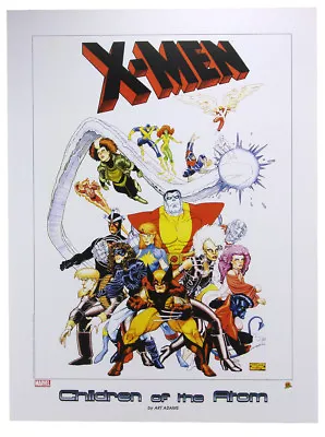 X-Men Children Of The Atom Lithograph Arthur Adams Marvel Comics Limited Edition • $49.95