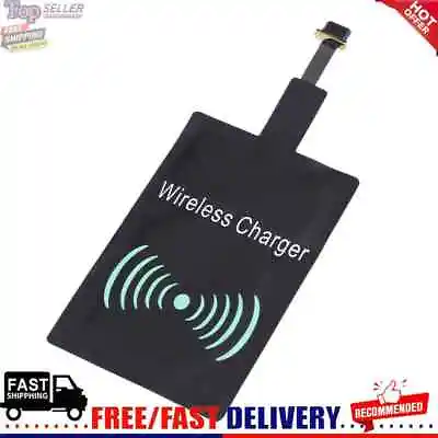 Micro USB Qi Wireless Charger Receiver Adapter Receptor Coil For Android • £3.20