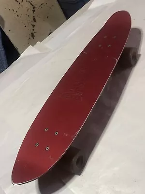 Vintage 70’s Banzai Skateboard With Trucks & RS Stoker Wheels Red Cool! Nice! • $199.99