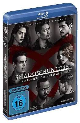 SHADOWHUNTERS Season 2 [Blu-ray] German Import TV Series The Mortal Instruments • $30.95