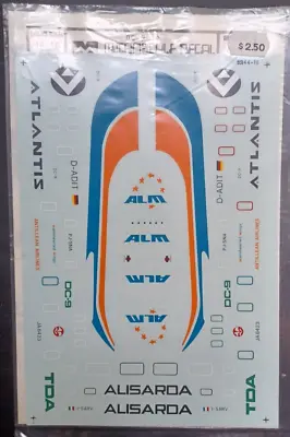 MicroScale | No. 44-18 | 1:144 DC-9-14 Atlantis ALM Alisandra TDA Decals • $15