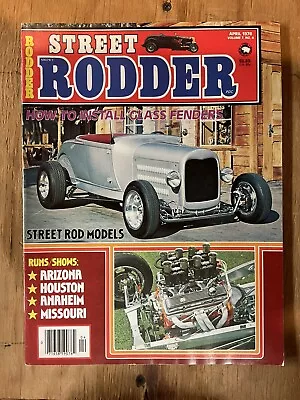 Vintage Automobile Magazine - STREET RODDER - April 1978 - Street Rod Models • $9.50