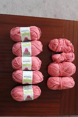 Cleckheaton Country 8ply 50g Ball X 5 (plus Partial Balls X 4) - 100% Wool • $26