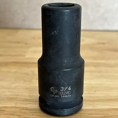 Grey Pneumatic 3/4  Deep Impact Socket 3/4  Drive 6 Point 3024D • $23.99