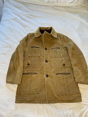 Vintage Corduroy Jacket Men’s Small Medium Tan 1970s • $25