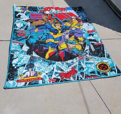 Vintage 1994 X-MEN Marvel Comics Mutant Twin Comforter 61x85  • $200