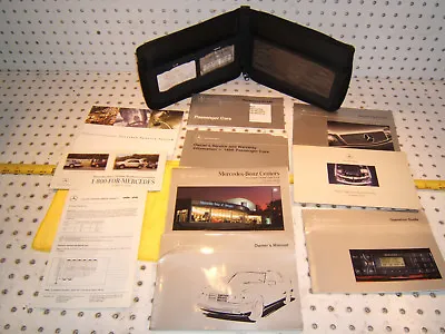 Mercedes 1999 W210 E320/430/E300/55 Owner's Manuals 1 Set Of 10 & Leather 1 Case • $235