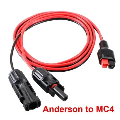 MC-4 To Anderson Connector Power Pole Adapter Solar Panel Cable Connector Kit US • $12.79