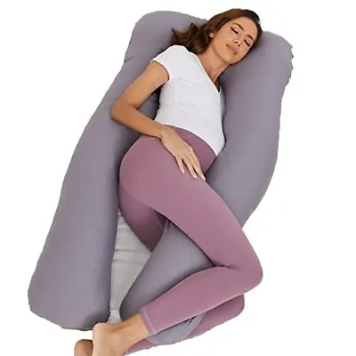 $29.06 • Buy 57 Full Body U Shaped Pregnancy Pillow Maternity Super Soft Cushion With Cover