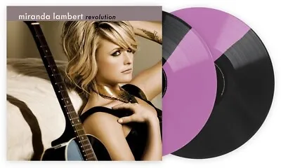Miranda Lambert Revolution 2XLP Black Mauve Vinyl VMP • $52.17