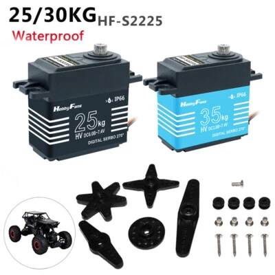 $23.79 • Buy 25/30KG Metal Steering Digital Waterproof Servo HF-DS3225 High Torque RC Car 