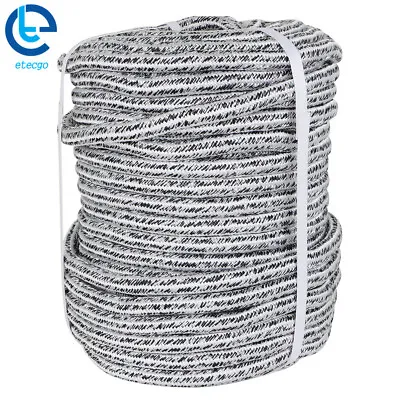 24 Strand Bull Rope 5/8 X 200FT High Force Braided Polyester Arborist Tree Rope • $86.89