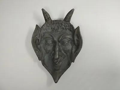 VIintage Soviet Ashtray Devil Damn Mephistopheles Metal Figurine USSR *81 • $34