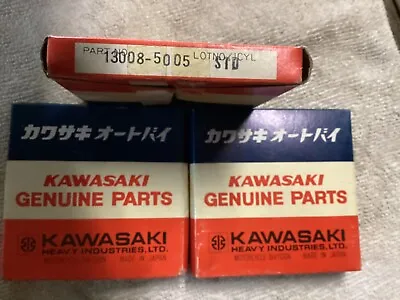 13008-5005 Kawasaki NOS Std Rings. Set Of 3 NOS Z1 KZ900 • $100