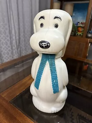 Vintage Snoopy Blow Mold 22  Bank Lamp Peanuts Rare 70s Renzi Poloron ? 1350 • $52