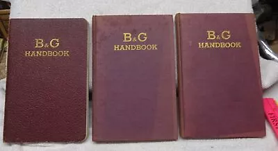 ** Vintage - Lot Of 3 - B & G - Bell & Gossett - STEAM FITTERS Guides - 1940 • $33.73