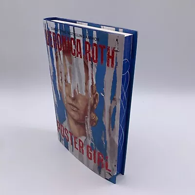 Fairyloot Poster Girl By Veronica Roth Dystopia Adult Box Sprayed Edges Signed • $30