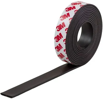 Self Adhesive Magnetic Tape Flexible Anisotropic 10 12 15 20mm Wide Strips • £8.49