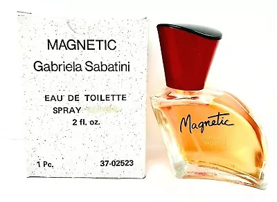 Magnetic By Gabriela Sabatini  2 Oz EDT Women's Perfume Tester • $199.95