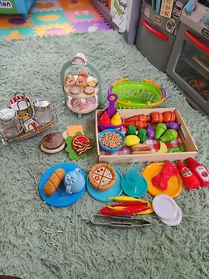Melissa And Doug LOT Breakfast Caddy & Learning Resources Kids Play Food • $60