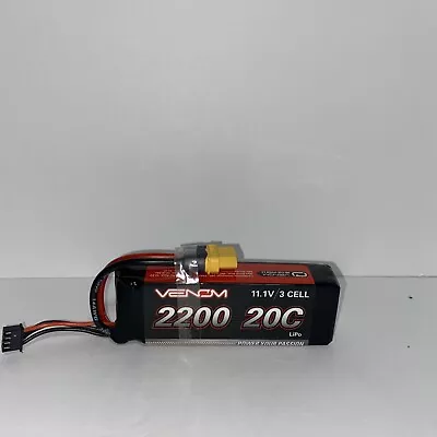 Venom 2200mha 20c VNR1577 LiPo Battery UNTESTED • $20