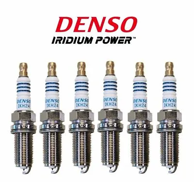 For Volvo C30 S40 S80 V70 2005-2014 Set Of 6 Spark Plugs Denso 5346/IKH24 • $65.94