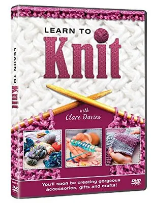 Learn To Knit [DVD]  Used; Good Book • £3.36