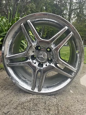 Mercedes 5 Spoke Alloy Wheels AMG 18 Set X4 - Silver | R230 SL • $600