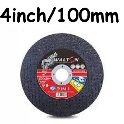 4 Inch - 100mm - 4  - Metal Cutting Discs 1mm Thin Slitting Wheel For Stainless • £5.45