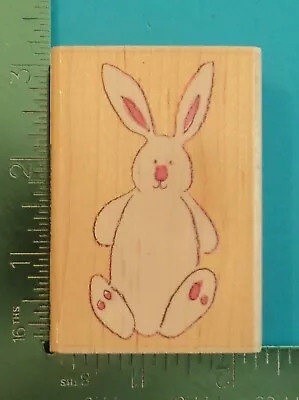 Stampabilities BUNNY RABBIT Rubber Stamp GR1092 Easter • $3.56