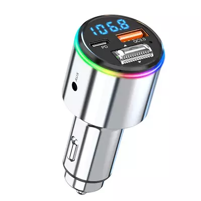 Bluetooth FM Transmitter Stereo Car Mp3 Player USB QC3.0 Fast Charging Handsfree • $22.31