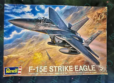 Revell F-15E Strike Eagle 1:48 Kit 85-5511 SKILL LEVEL 2  2011 New Open Box • $31