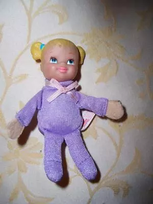 TEENY TINY TUMBLES Surprise Toy Biz 1996 Doll Yellow Vinyl Hair Cloth Soft Body • $19.99