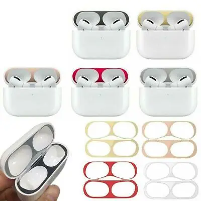 $1.82 • Buy For Apple AirPods 3 Accessories Metal Dust Guard Slim Protective Film Sticker
