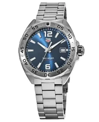 New Tag Heuer Formula 1 Quartz Blue Dial Stainless Men's Watch WAZ1118.BA0875 • $1182.03