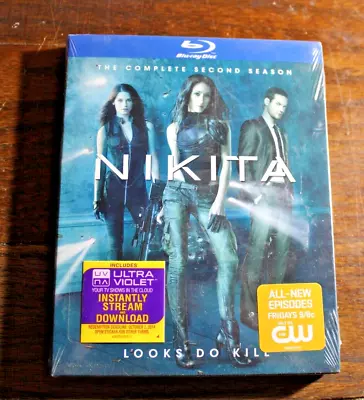 Nikita: The Complete Second Season 2 (Blu-ray 2012) Brand New & Factory Sealed • $14.99