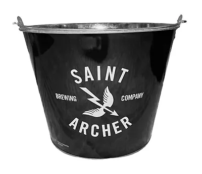 Saint Archer Brewing Company Metal Ice Bucket | 9  Round - New & Free Shipping! • $19.95