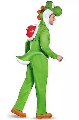 Brand New Adult Nintendo Super Mario Brothers Yoshi Deluxe Adult Costume • $56.65