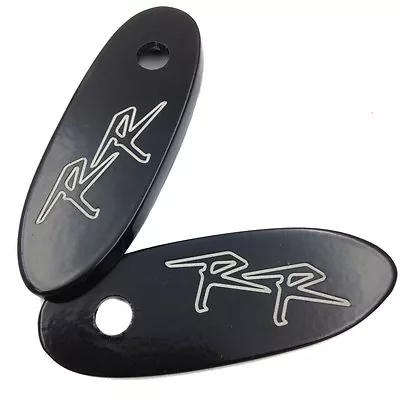 Mirror Block Off Plates For HONDA CBR 600RR 900RR 919RR 929RR 954RR 1000RR Black • $12.66