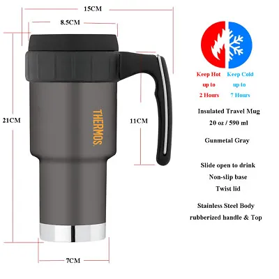 $33.96 • Buy Thermos 590ml Work Series™ Foam Insulated Travel Mug