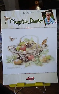 Rare Lanarte Marjolein Bastin Summer Fruit Cross Stitch Chart Only • $15.91