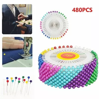 $6.99 • Buy Jewelry Needle Straight Pins W/ Pearlized Ball Head  Sewing Quilting Decoration