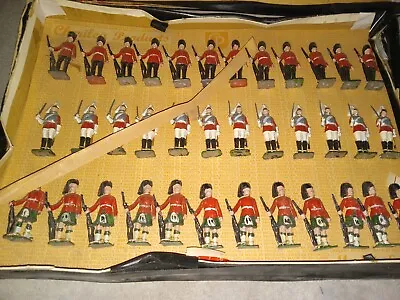Cherilea  Vintage Britain England Cast Original Complete Military Set With Box • $149.99